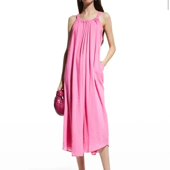 pink graham dress Velvet Reese Dress